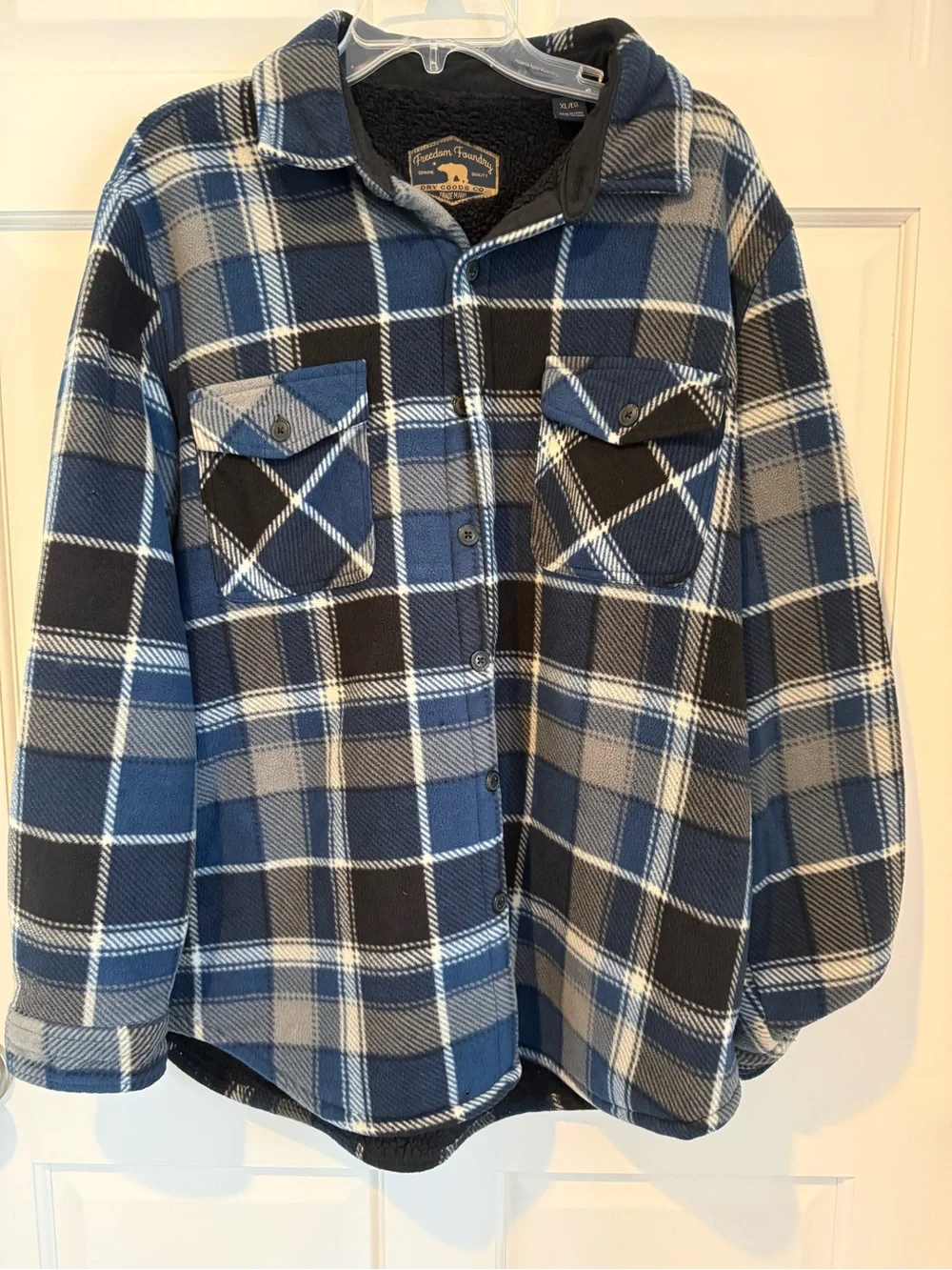 Heavy Lined Plaid Work Shirt/Jacket